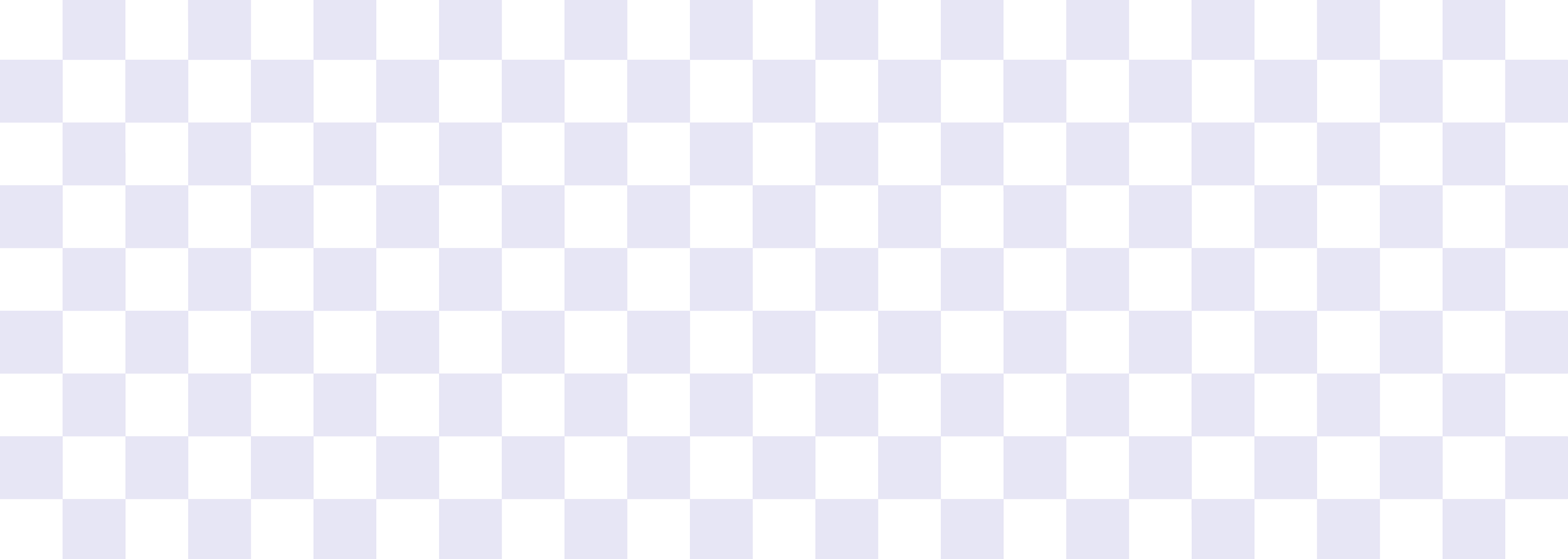 A black and lavender checkered pattern with alternating squares forming a grid. The checkered design is composed of equal-sized squares, creating a repetitive and visually striking geometric arrangement.